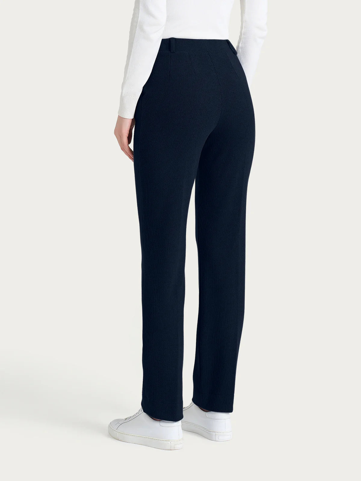 Pantalone dritto in velvet DR23PP