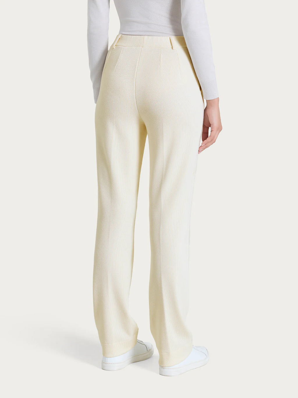 Pantalone dritto in velvet DR23PP