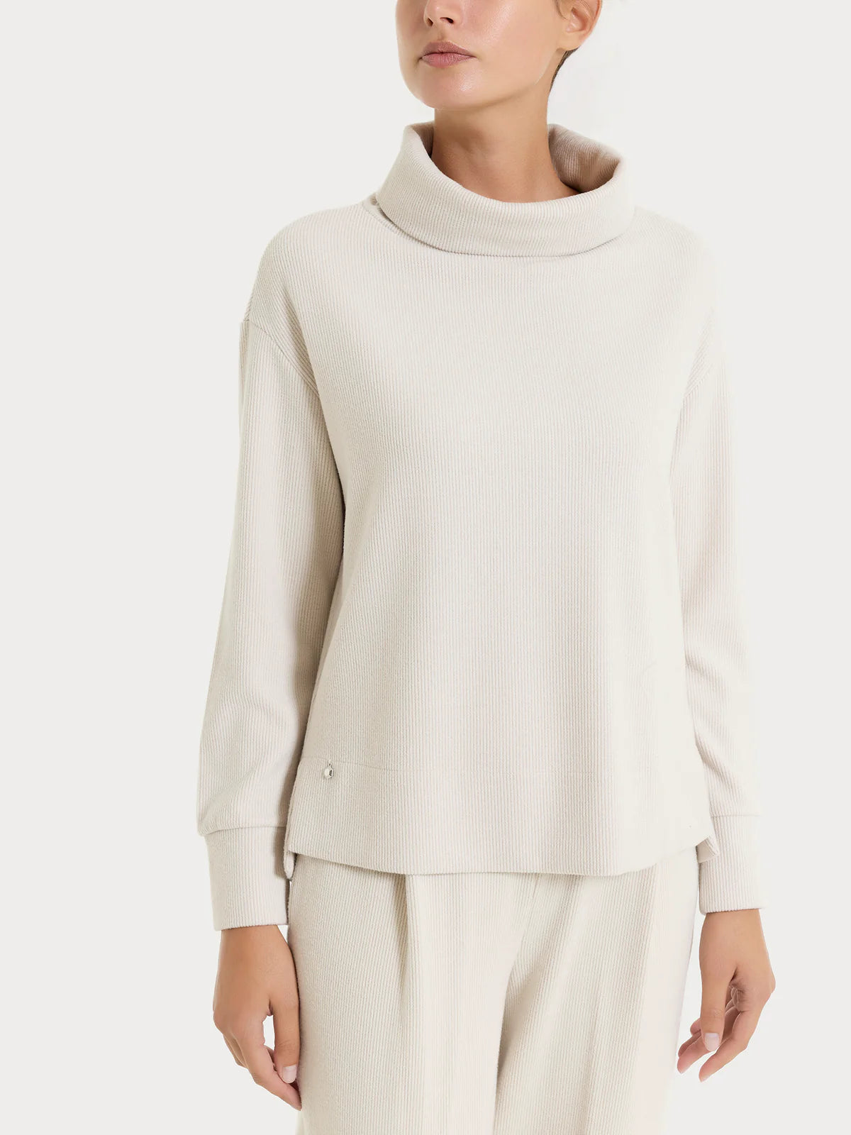 Maglia collo ciambella velvet DR23XC