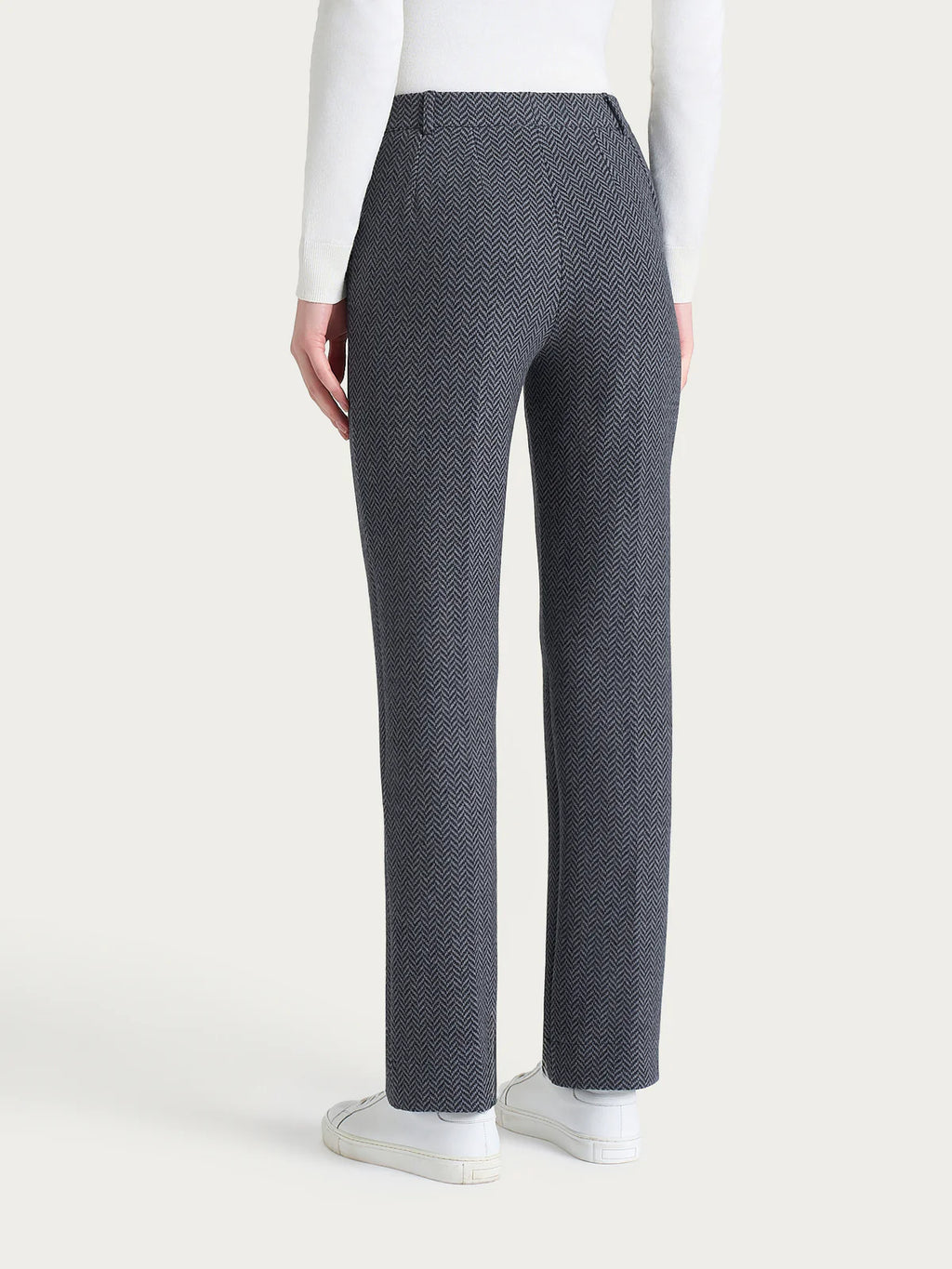 Pantalone dritto a fantasia DR38PP