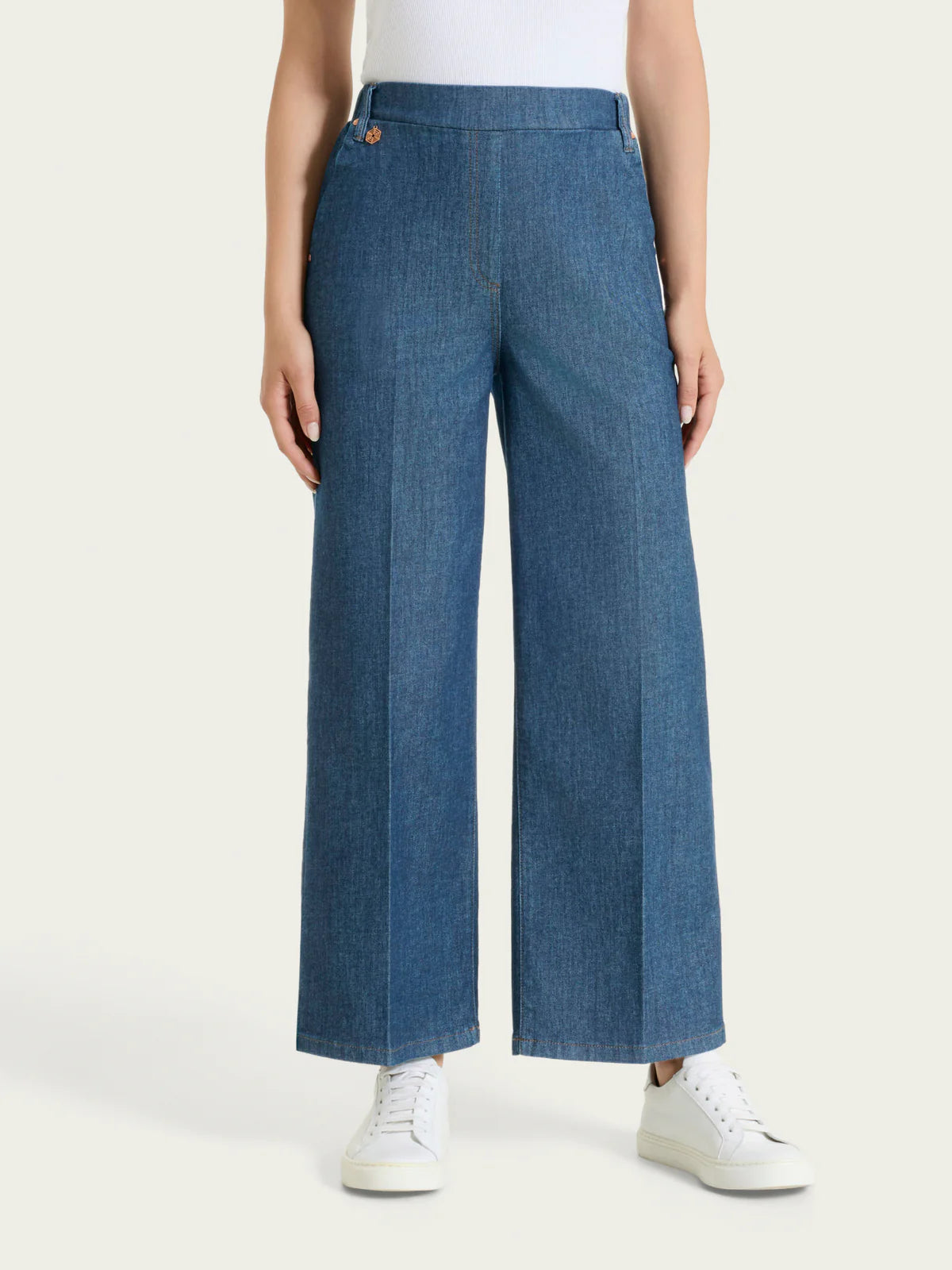 Jeans ampio alla caviglia Ds88p4