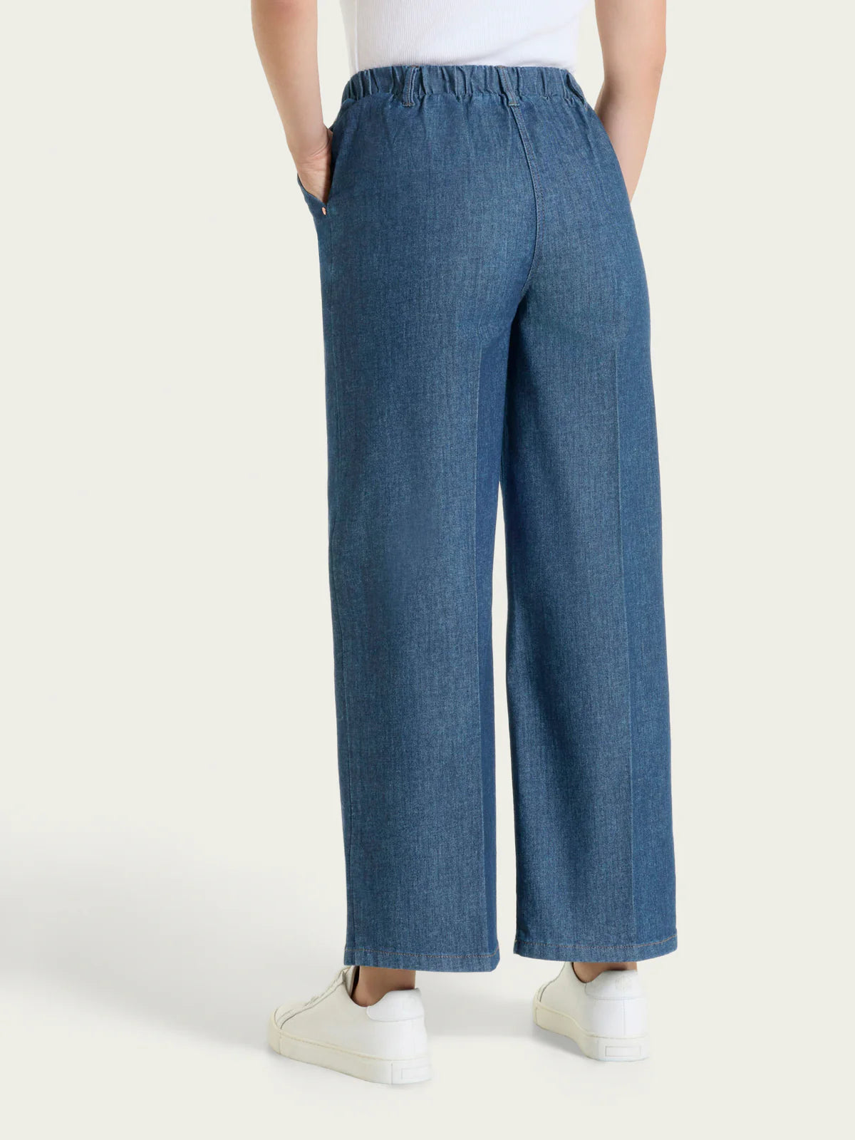 Jeans ampio alla caviglia Ds88p4