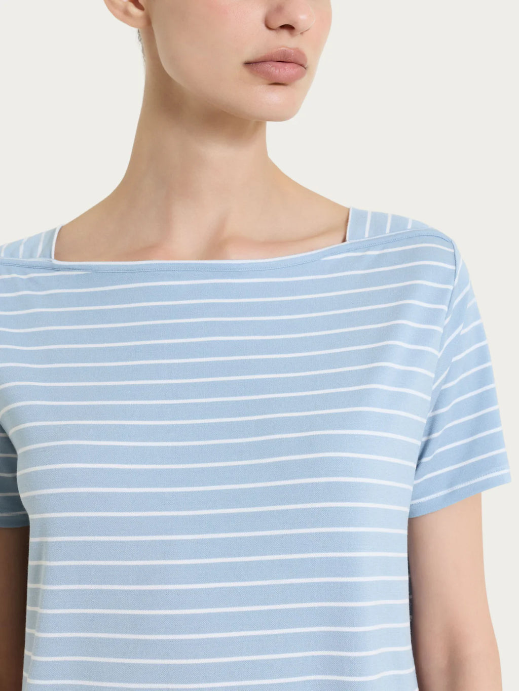 T-shirt righe leggera DT05TB - Ragno - shopTSa