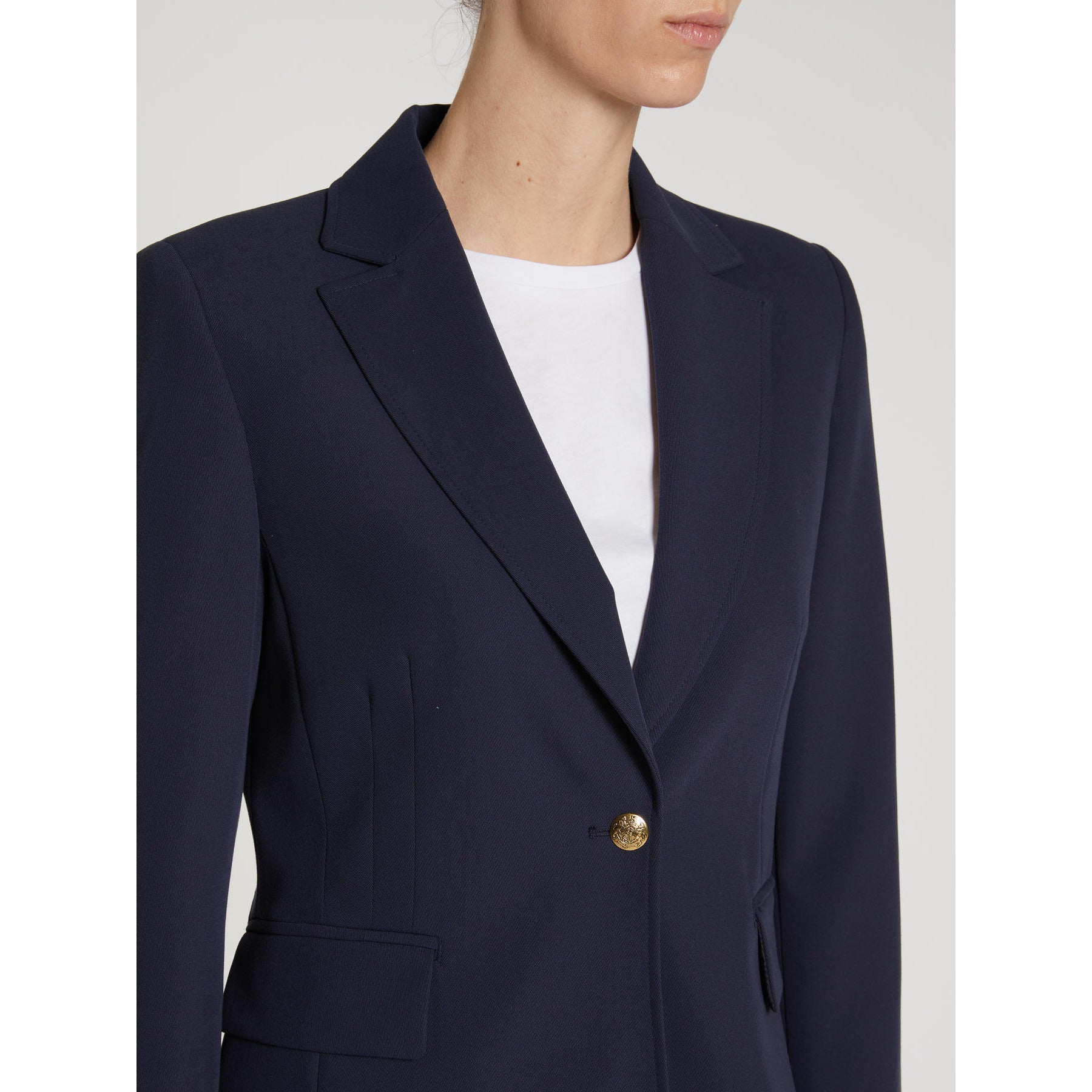 Blazer monopetto blu PBBLABILE - Penny Black - shopTSa