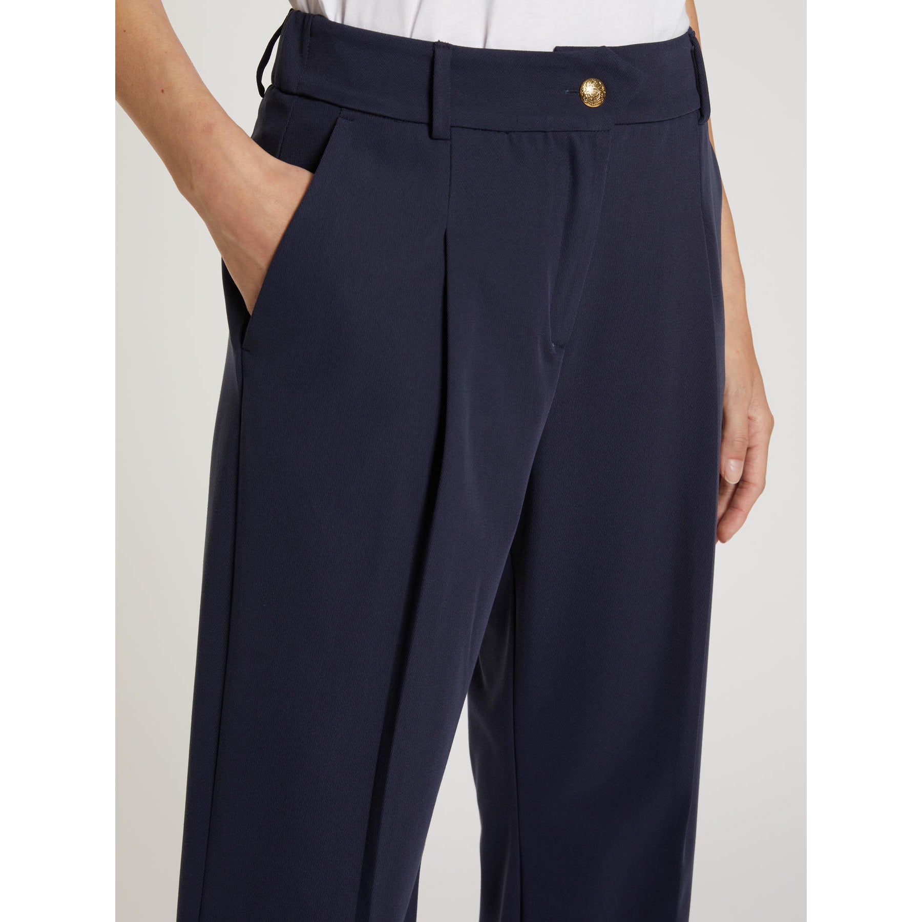 Pantalone carrot fit blu PBBMADIA - Penny Black - shopTSa