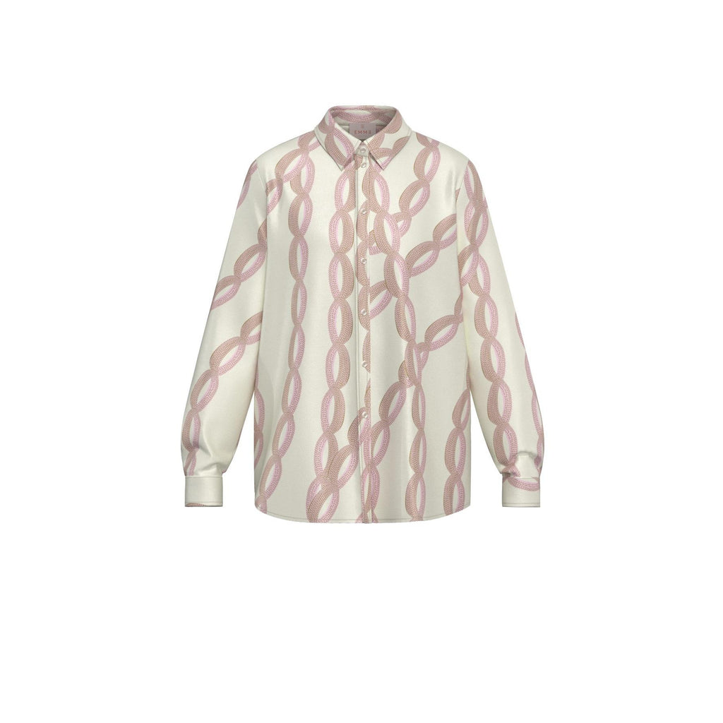 Camicia in raso stampato EMMANGEL - Emme Marella - shopTSa