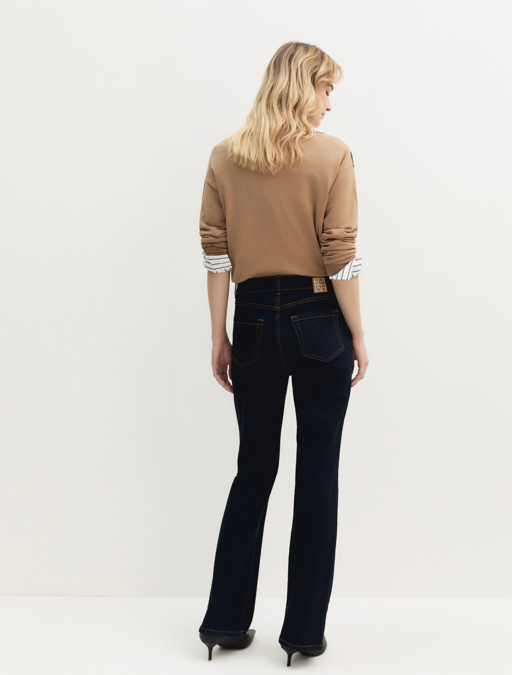 Jeans bootcut in denim stretch EMMBOOTCUT