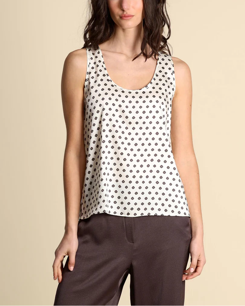 Canotta in twill con stampa EMMCRESTA - Emme Marella - shopTSa