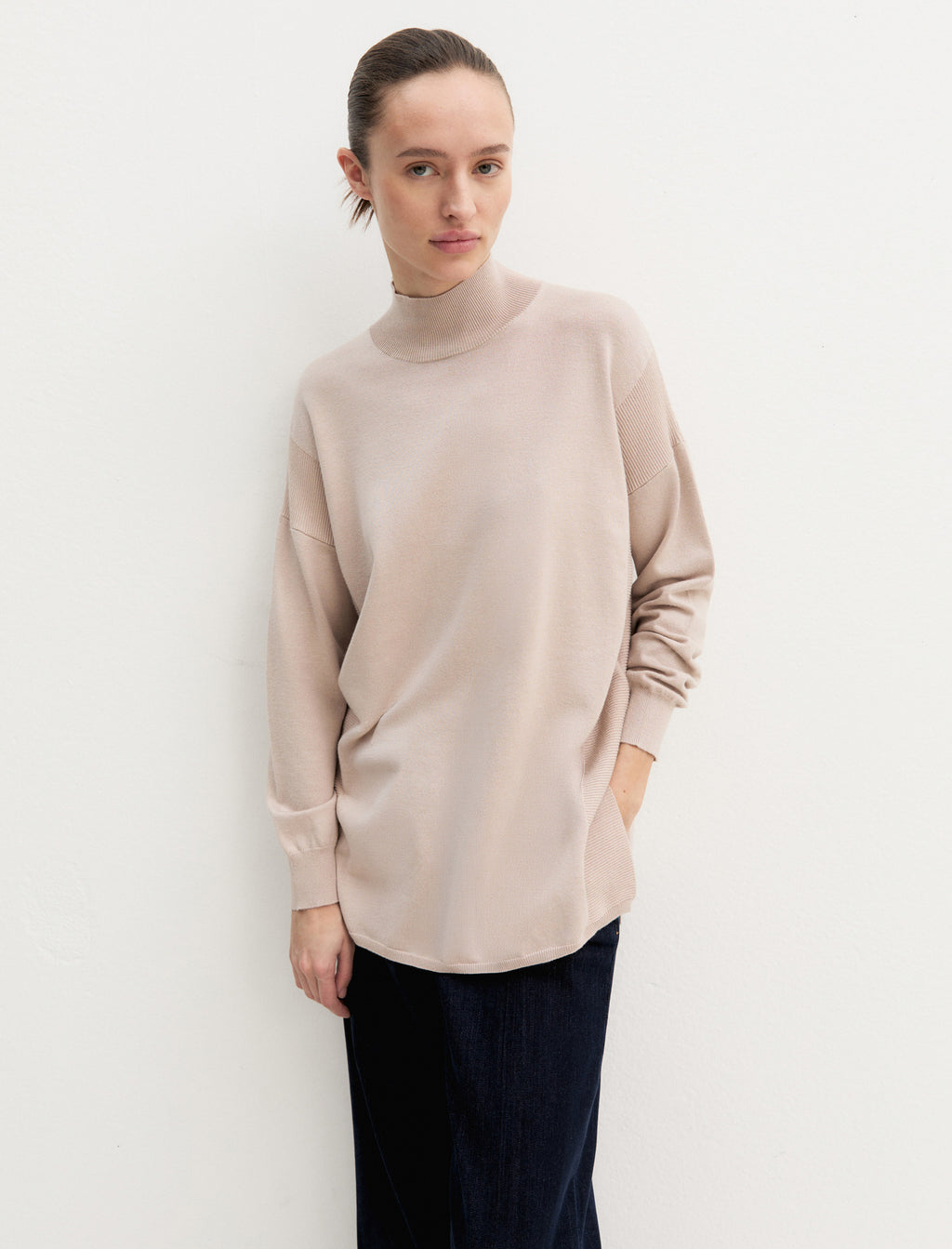Maglia oversize in viscosa stretch EMMLONZA