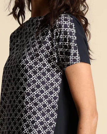 Blusa doppio tessuto EMMSANSA - Emme Marella - shopTSa