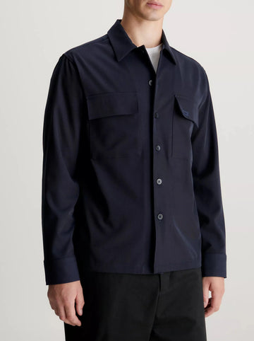 Camicia Overshirt  in soft twill - Calvin Klein