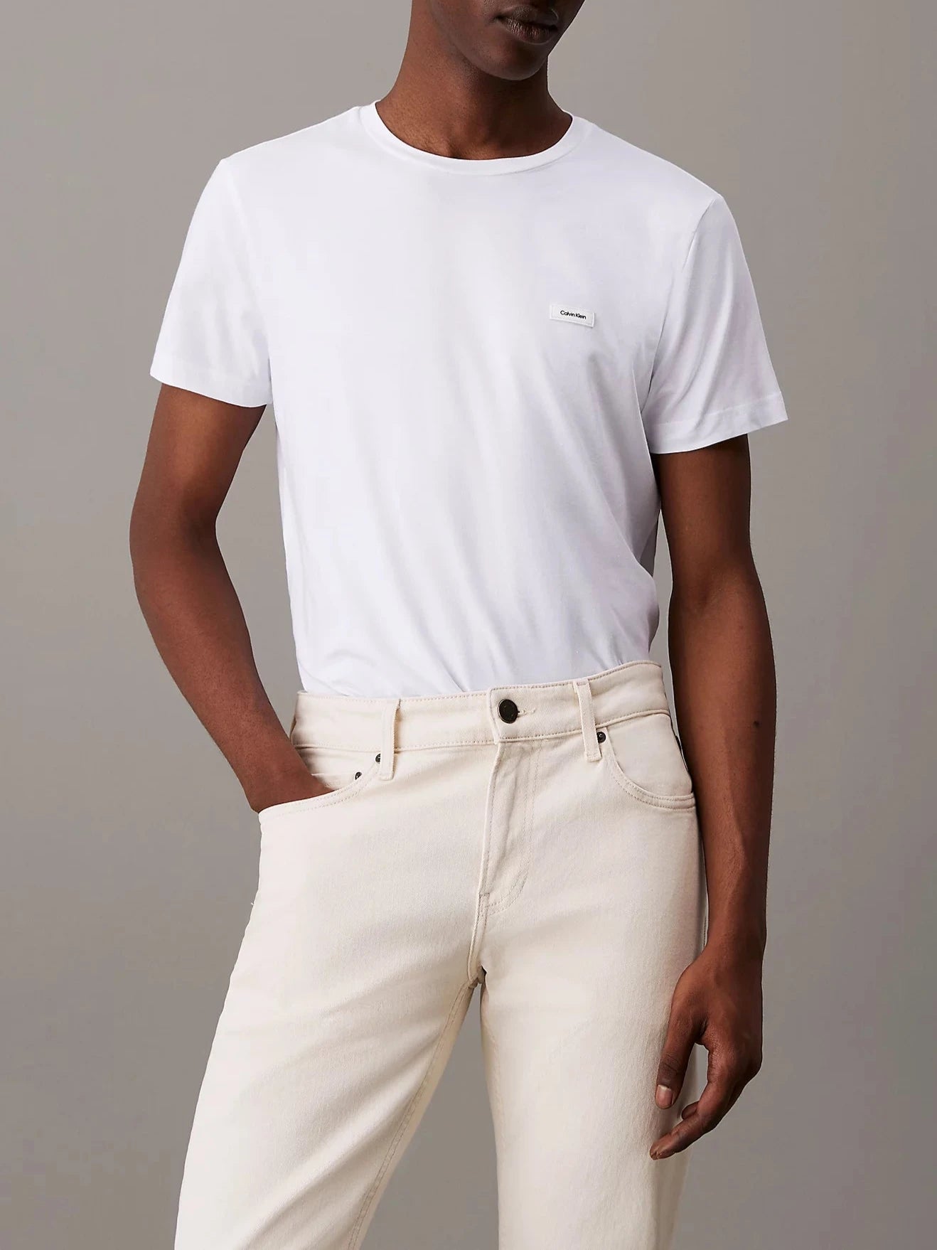 T-shirt in cotone slim fit