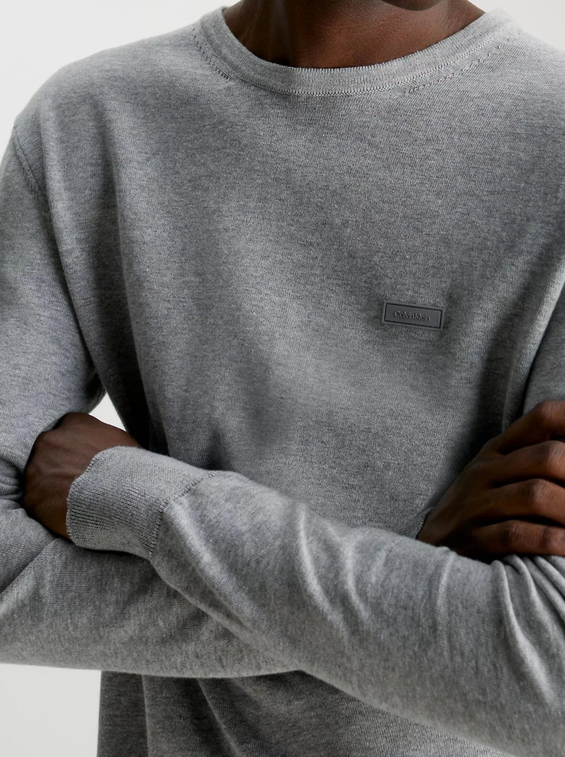 Maglione in cotone e seta