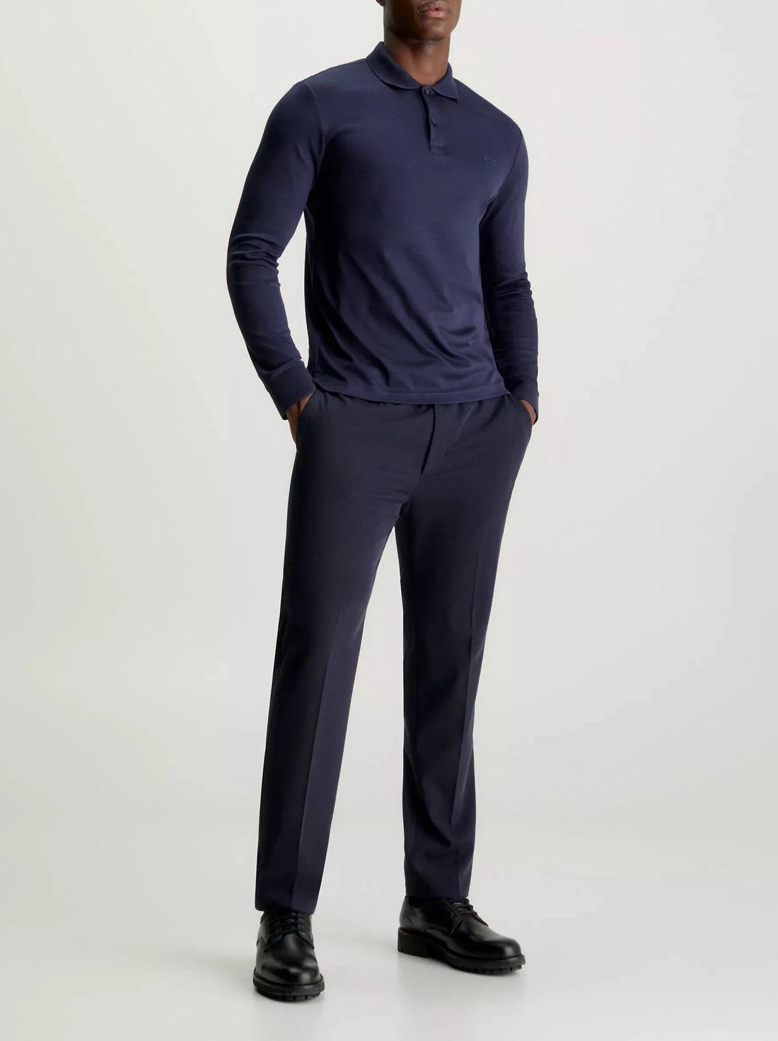 Polo maniche lunghe SLIM - Calvin Klein