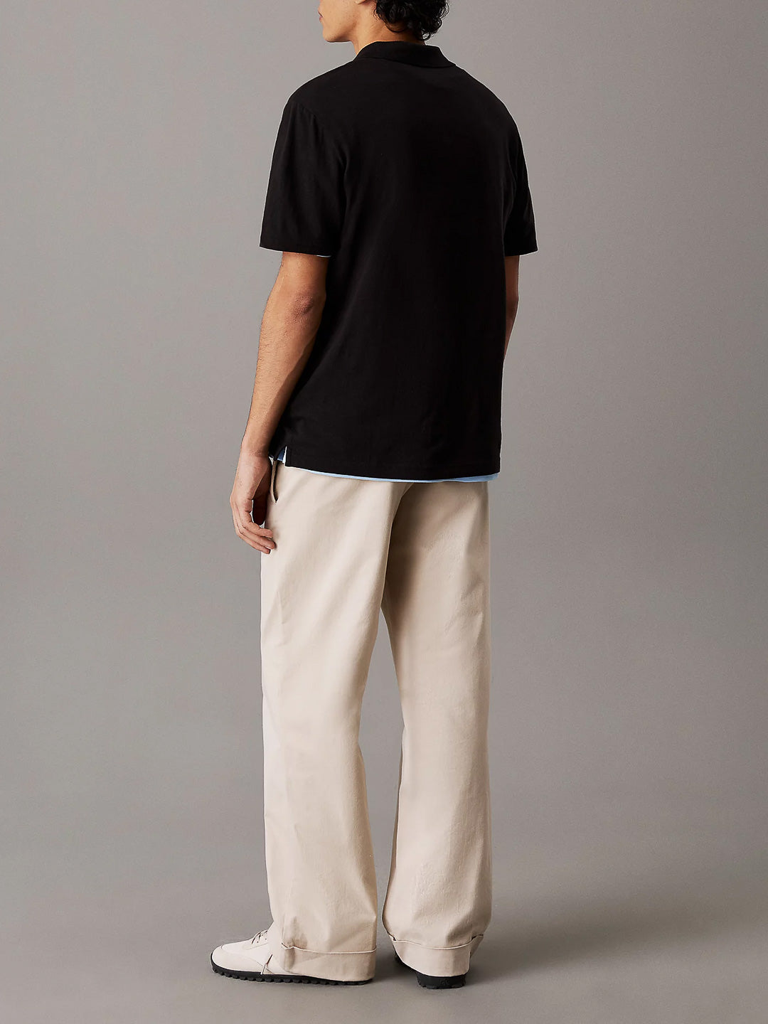 Polo con con colletto cubano