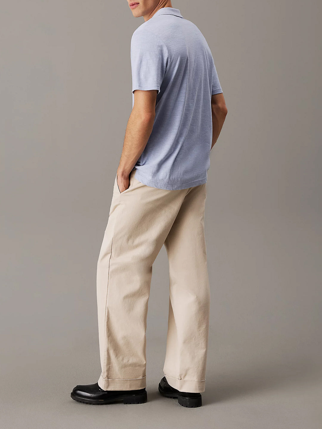 Polo con con colletto cubano