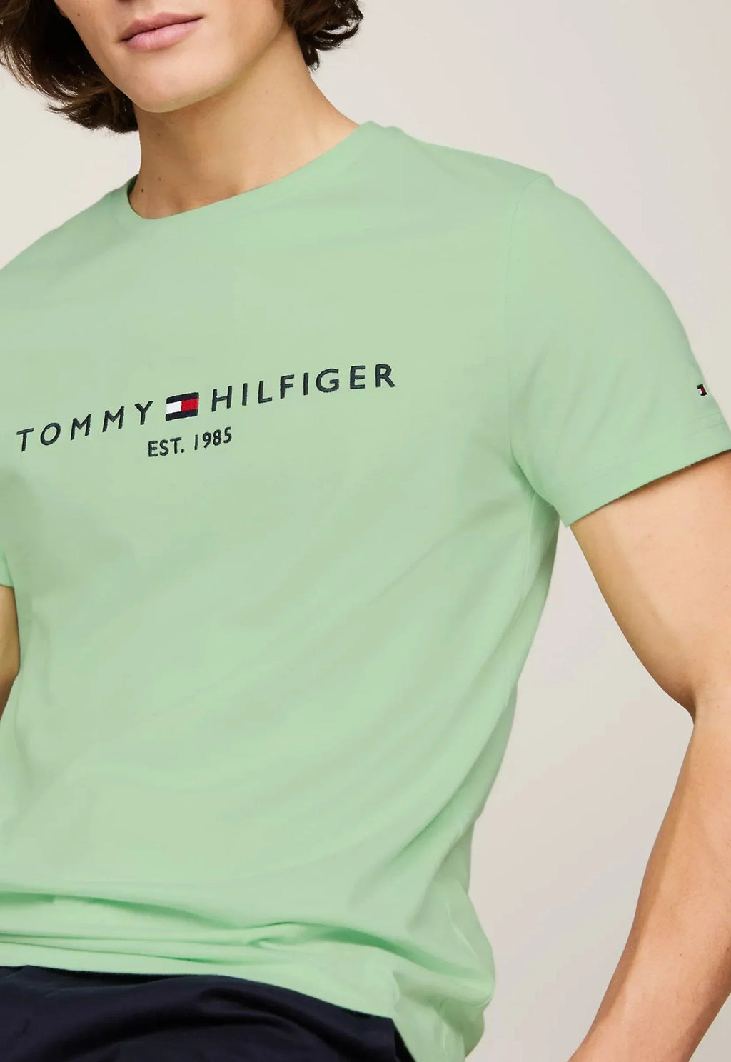 T-shirt Slim Fit ricamo Tommy Hilfiger - Tommy Hilfiger - shopTSa