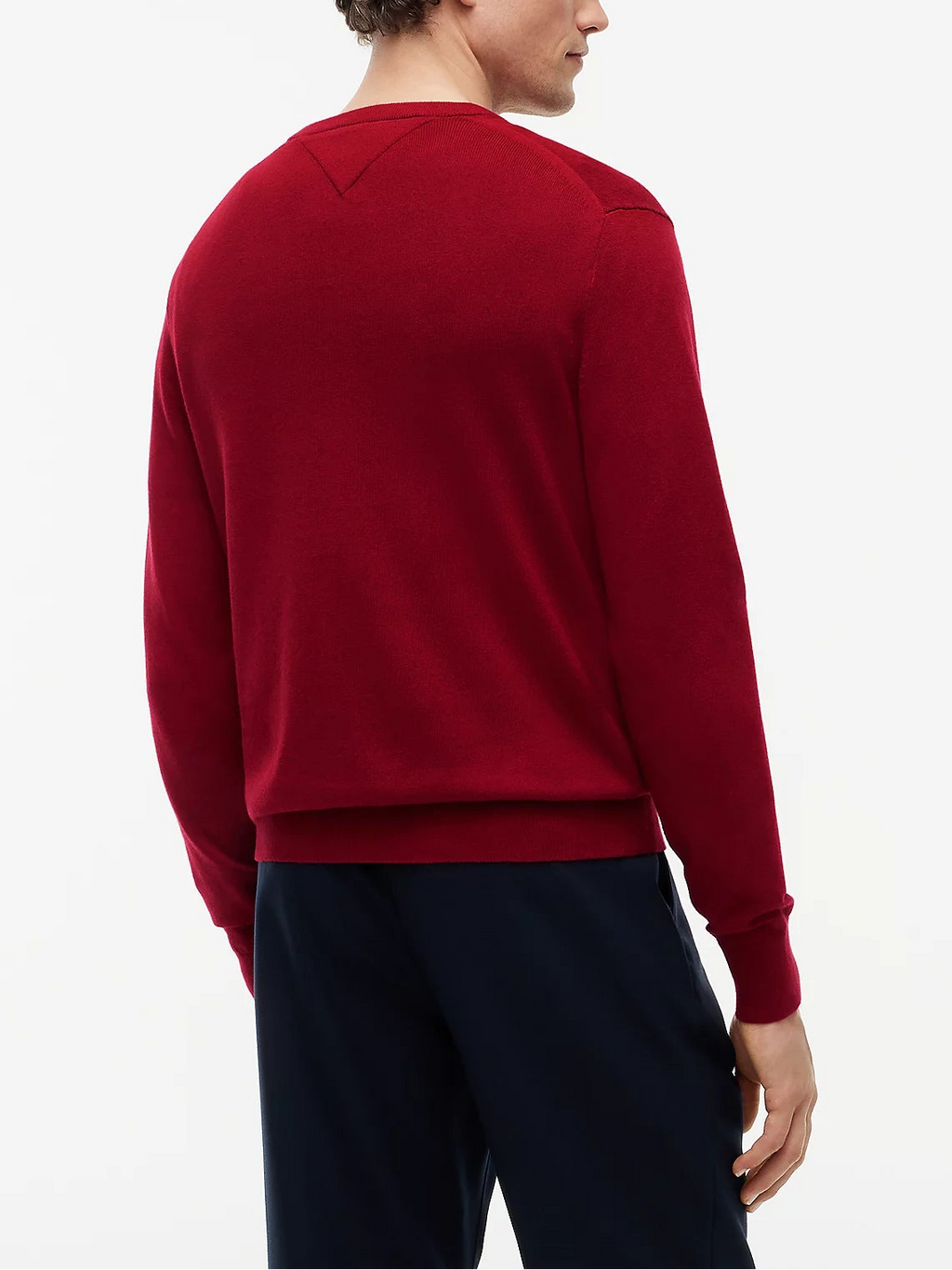 Pullover girocollo cotone Pima cashmere Tommy Hilfiger
