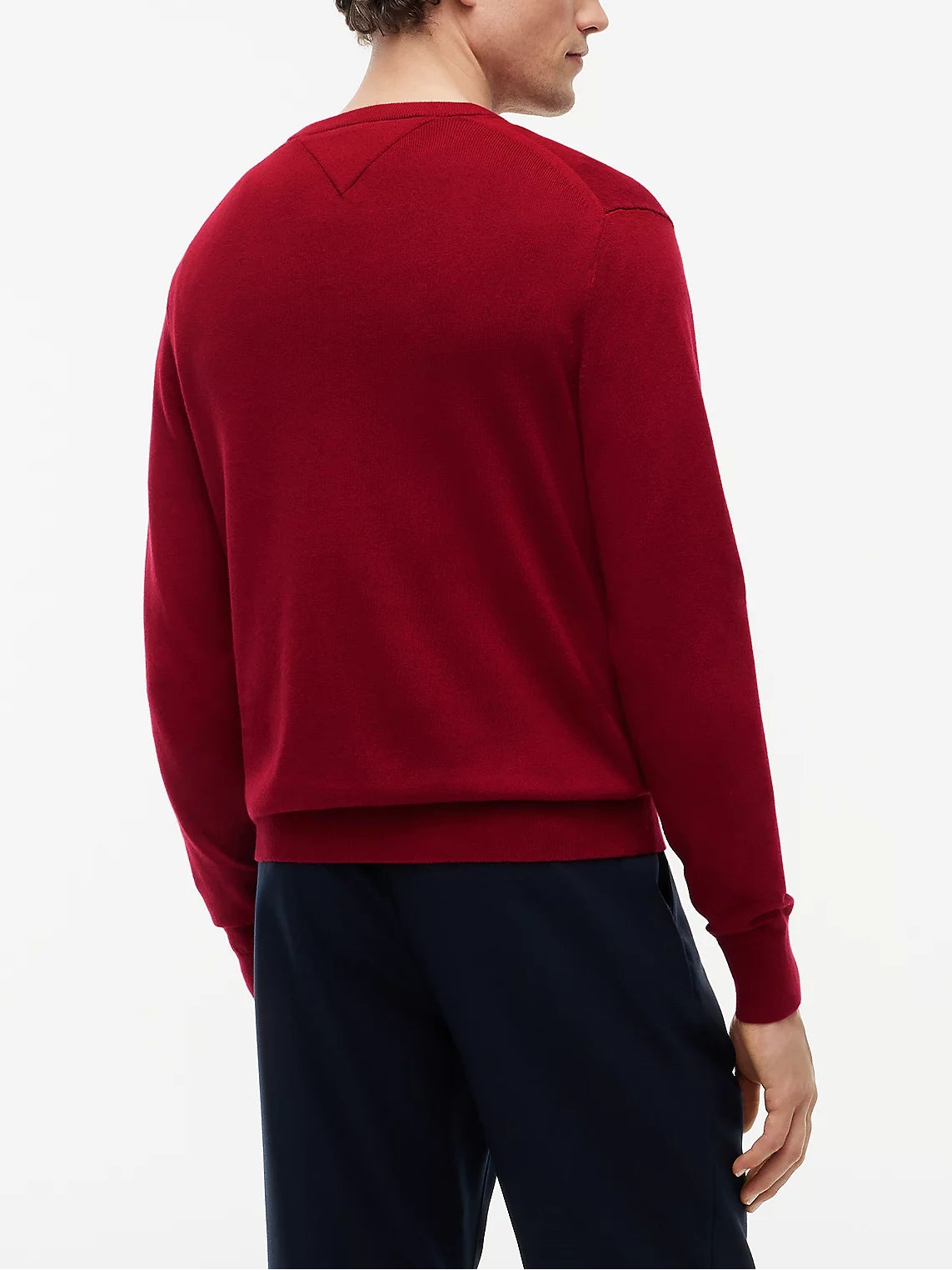 Pullover girocollo cotone Pima cashmere Tommy Hilfiger