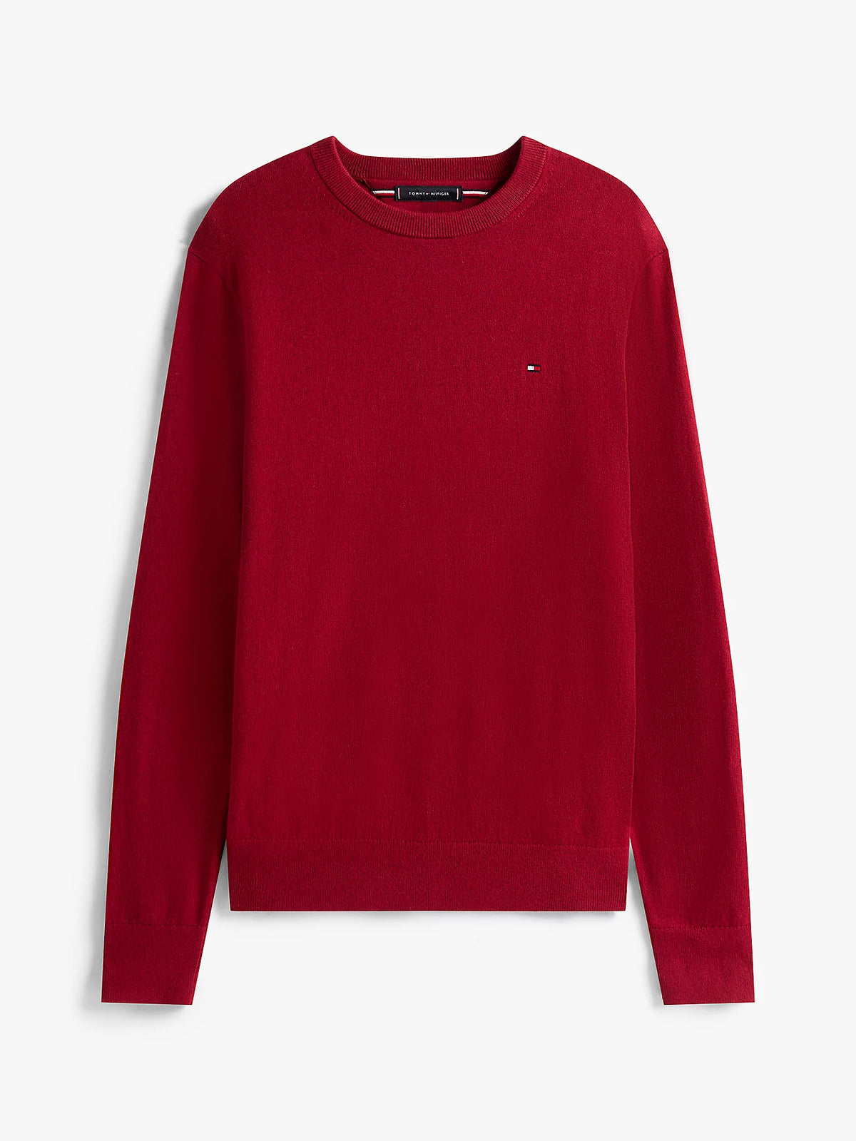 Pullover girocollo cotone Pima cashmere Tommy Hilfiger