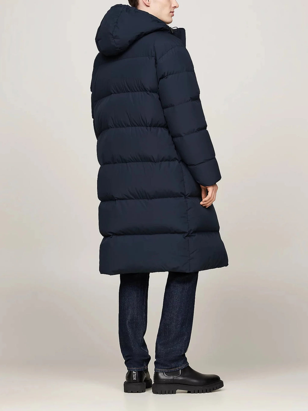 Giubbotto lungo in piuma