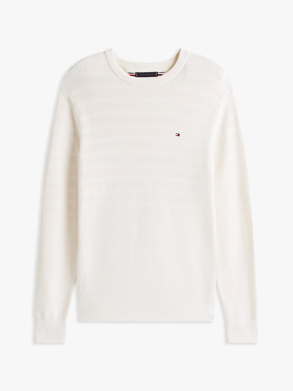 Maglione cotone riga filato