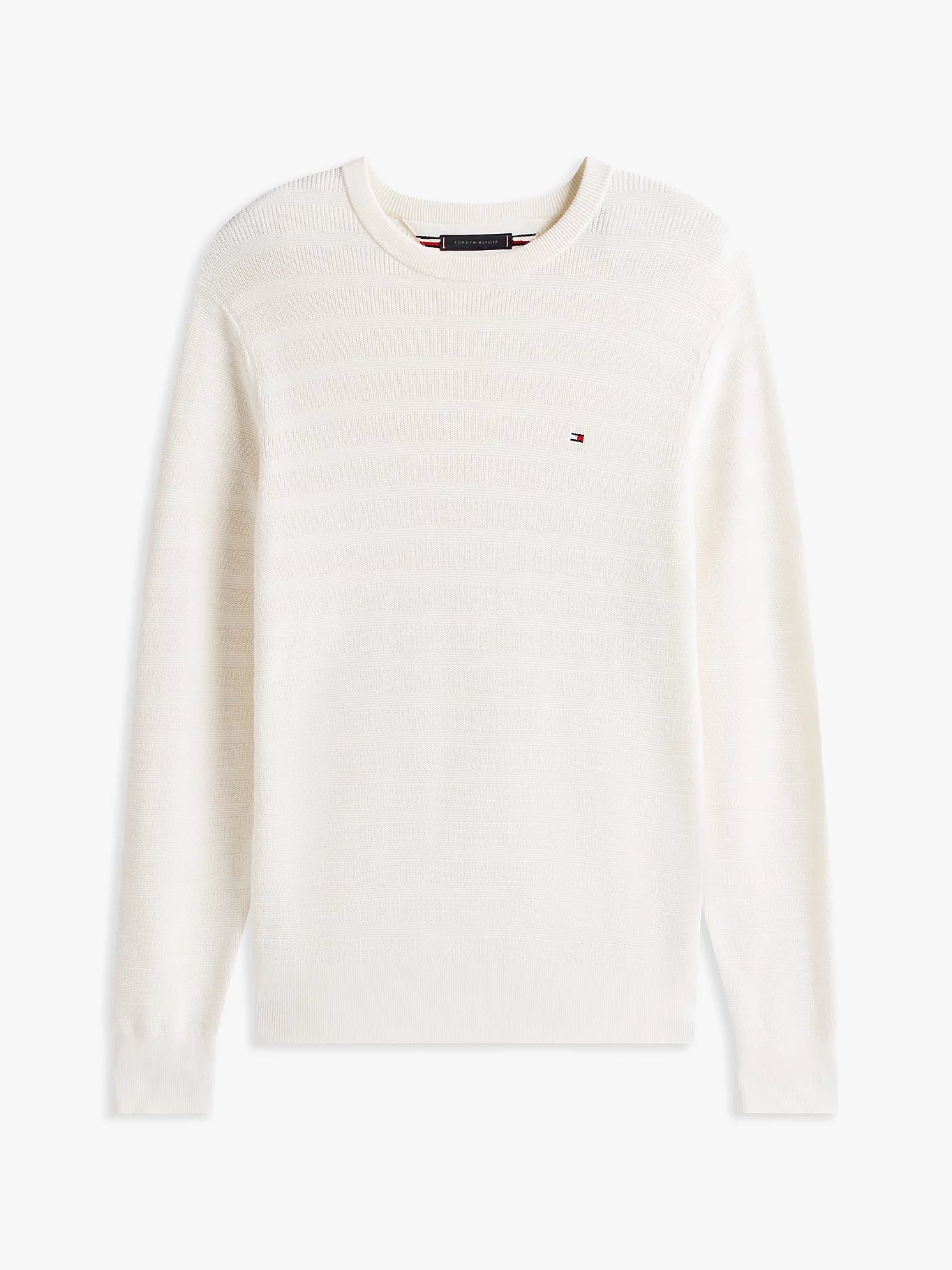 Maglione cotone riga filato