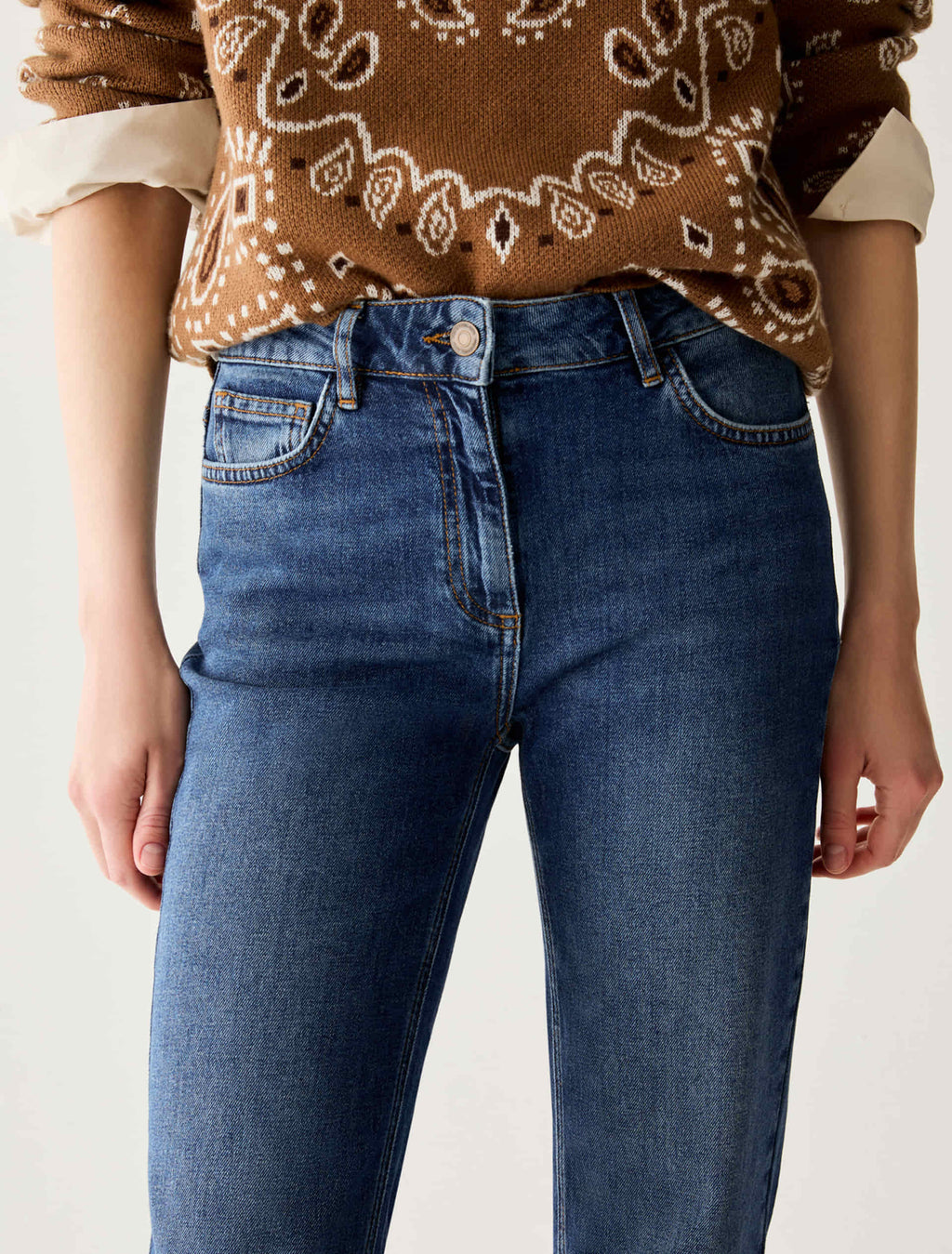 Jeans regular fit in denim stretch - PBBREGULAR