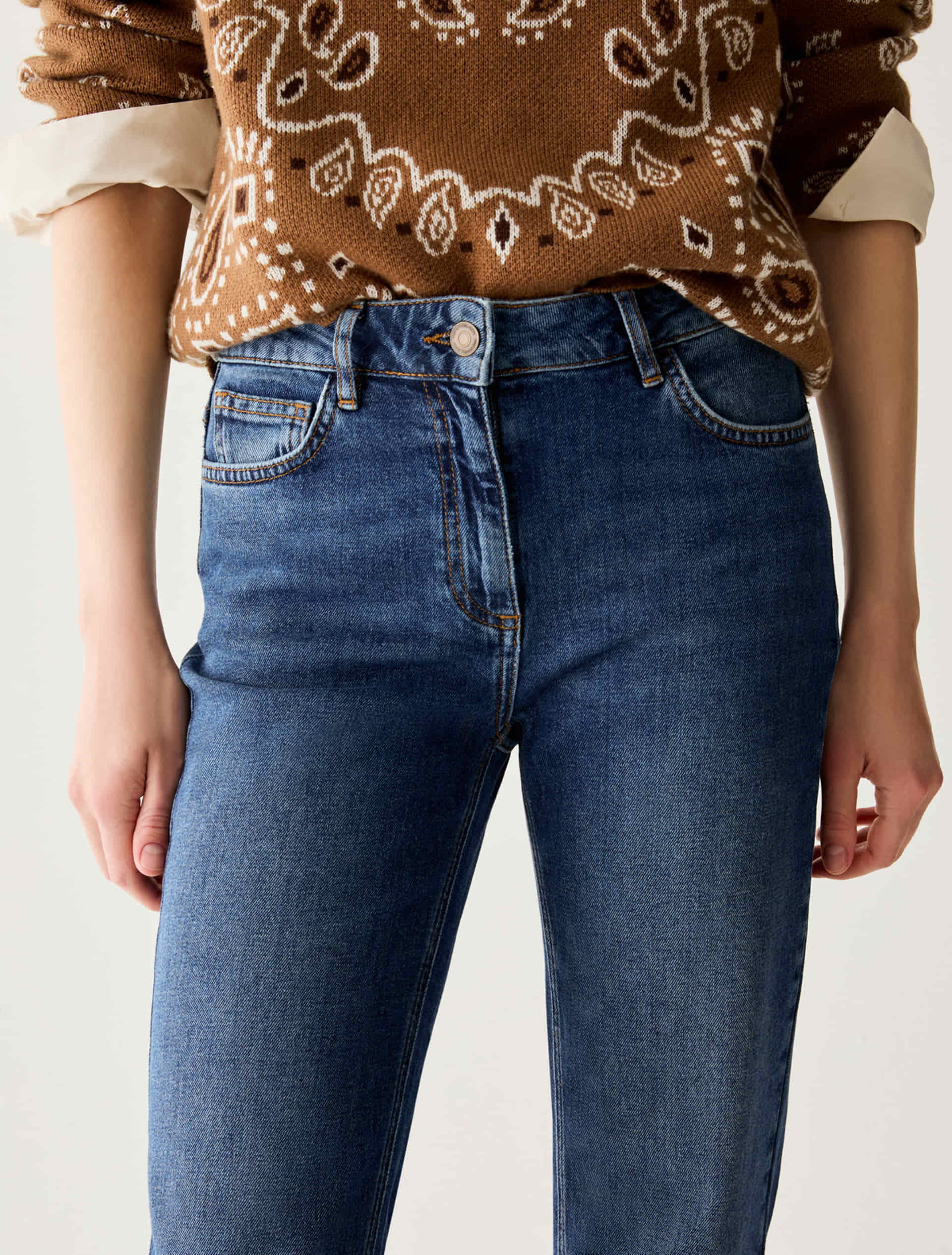 Jeans regular fit in denim stretch - PBBREGULAR
