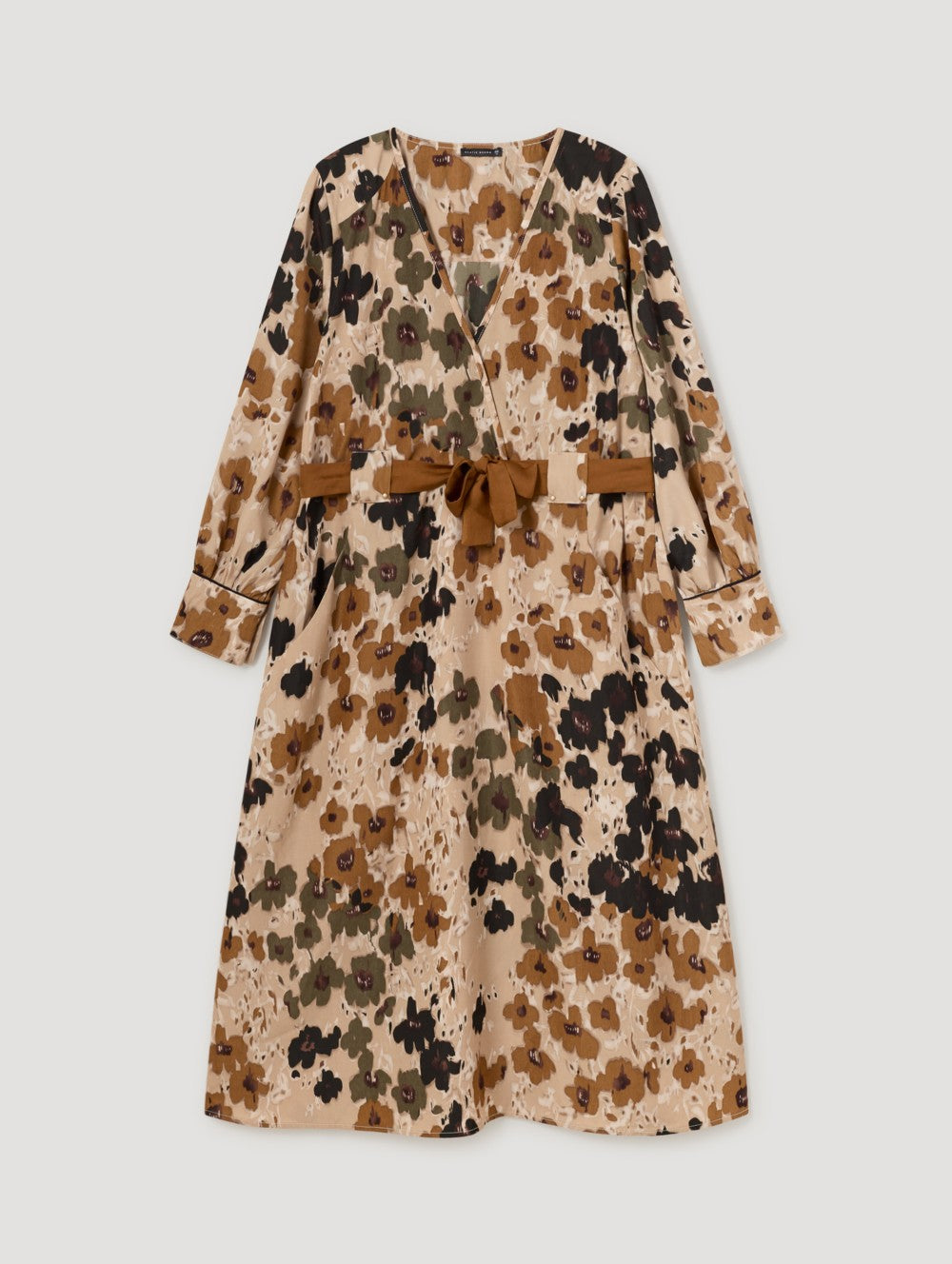 Natural patterned dress - Skatie