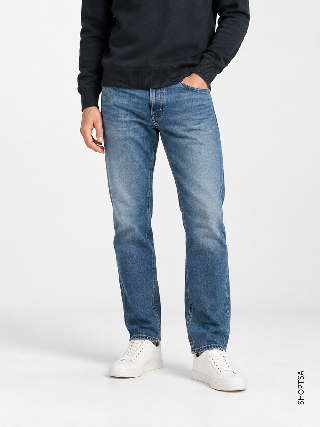 Jeans uomo slim Denton denim stretch Tommy Hilfiger