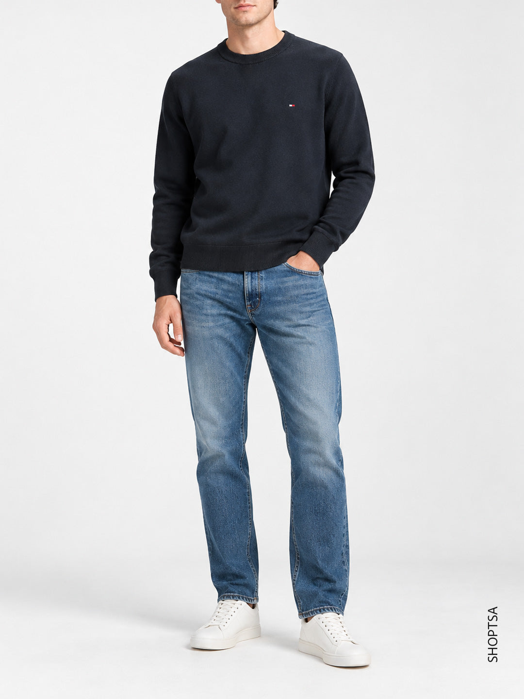 Jeans uomo slim Denton denim stretch Tommy Hilfiger
