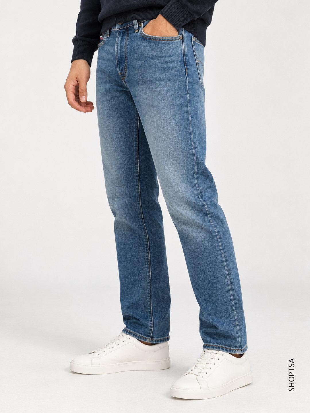 Jeans uomo slim Denton denim stretch Tommy Hilfiger