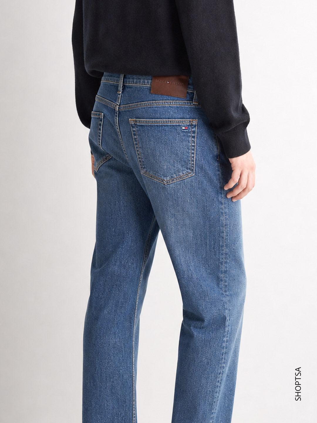 Jeans uomo slim Denton denim stretch Tommy Hilfiger