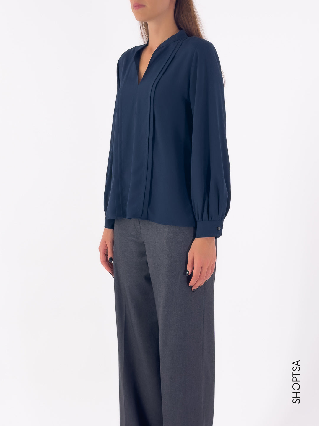 Camicia basica collo coreana SOGLIO