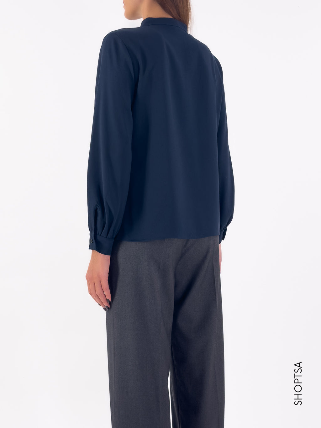 Camicia basica collo coreana SOGLIO