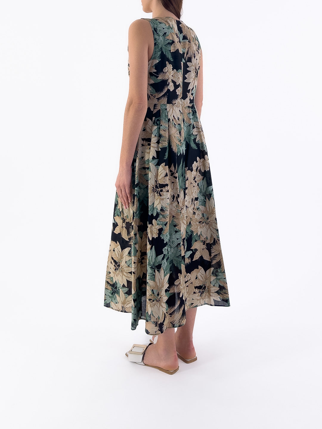 Abito in cotone smanicato SOL - Emme Marella - shopTSa