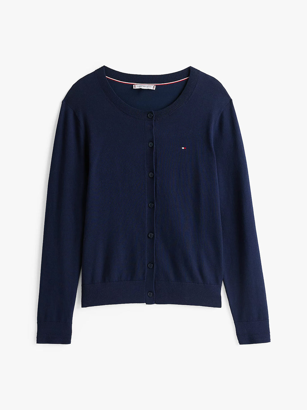 Cardigan in jersey con bottoni - Tommy Hilfiger - shopTSa
