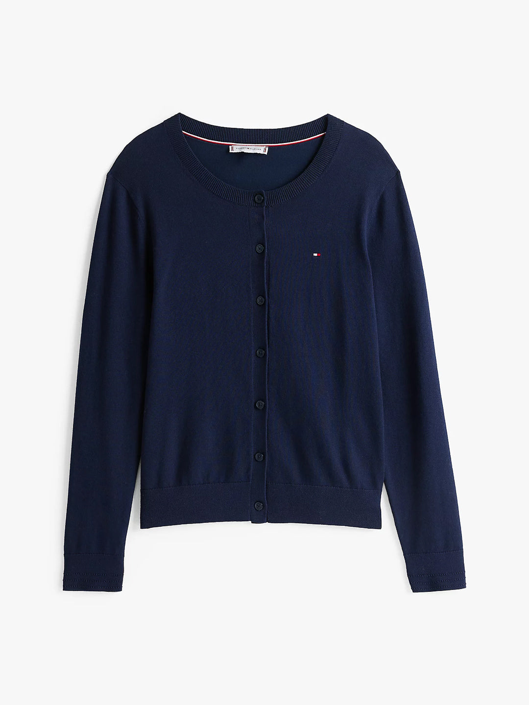 Cardigan in jersey con bottoni - Tommy Hilfiger - shopTSa