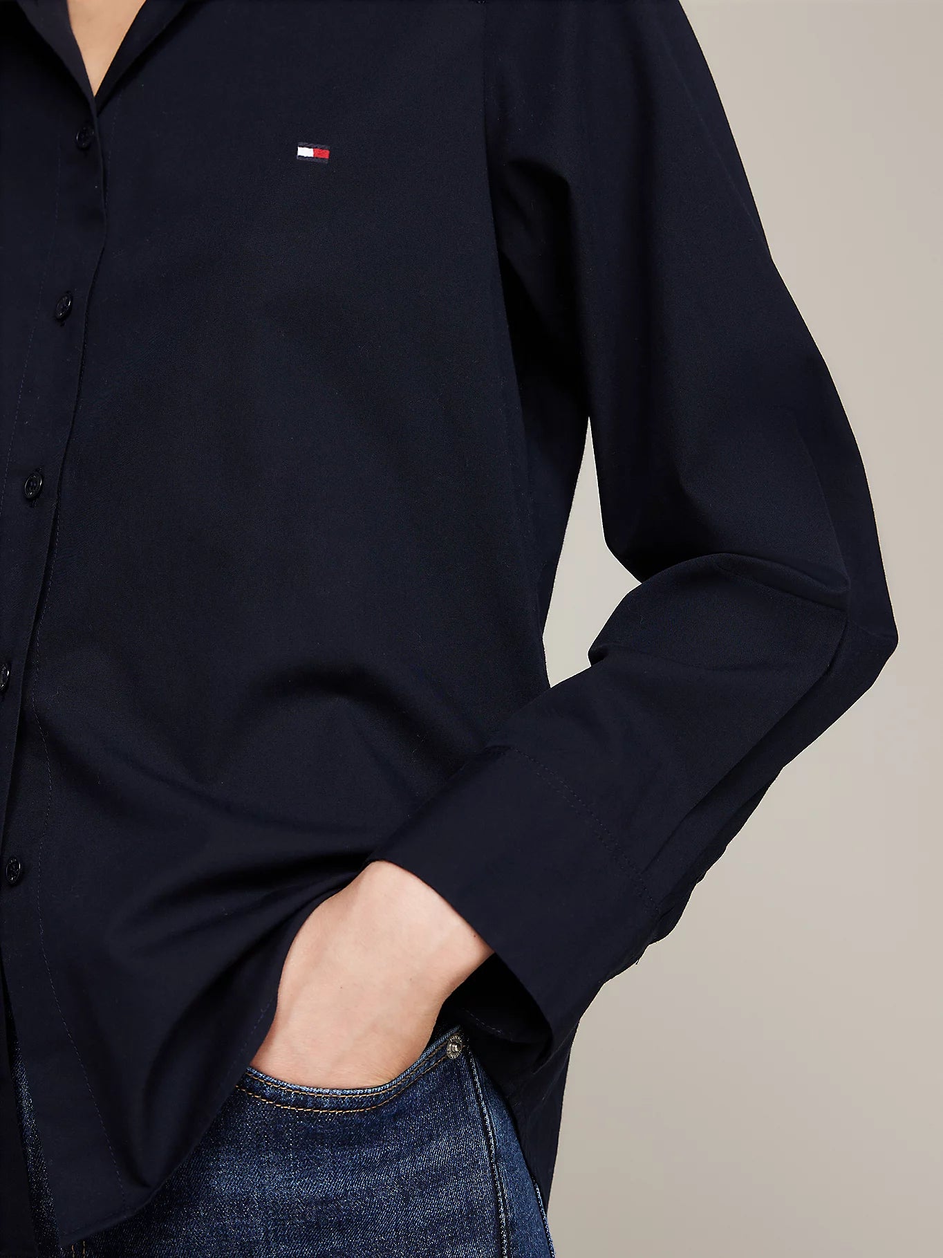 Camicia in popeline di cotone