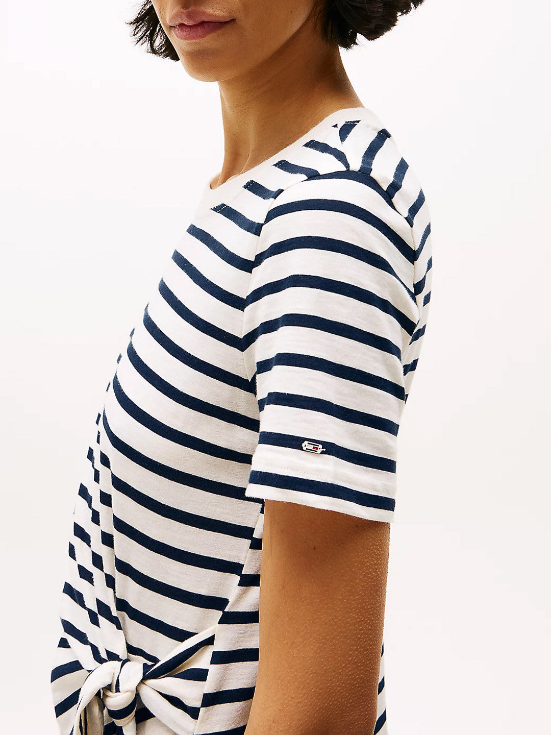 T-shirt annodata sul lato - Tommy Hilfiger - shopTSa