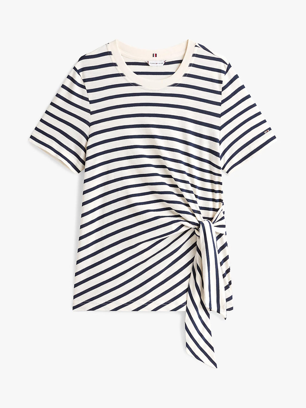 T-shirt annodata sul lato - Tommy Hilfiger - shopTSa