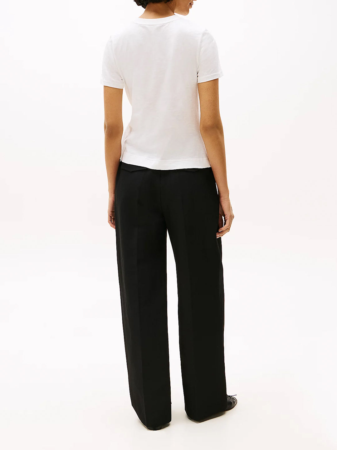 T-shirt annodata sul lato - Tommy Hilfiger - shopTSa
