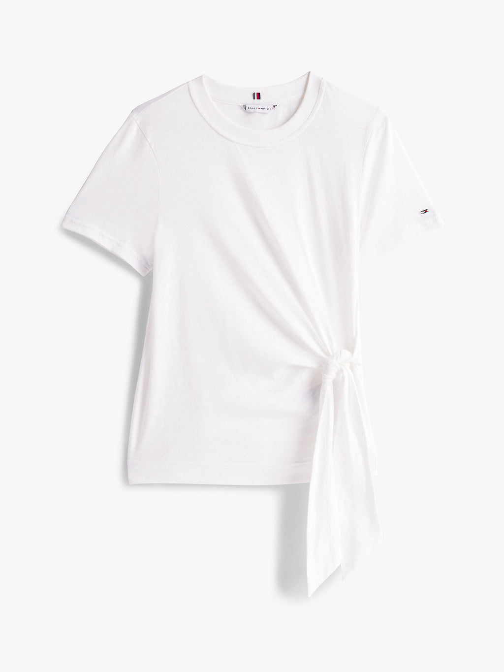 T-shirt annodata sul lato - Tommy Hilfiger - shopTSa