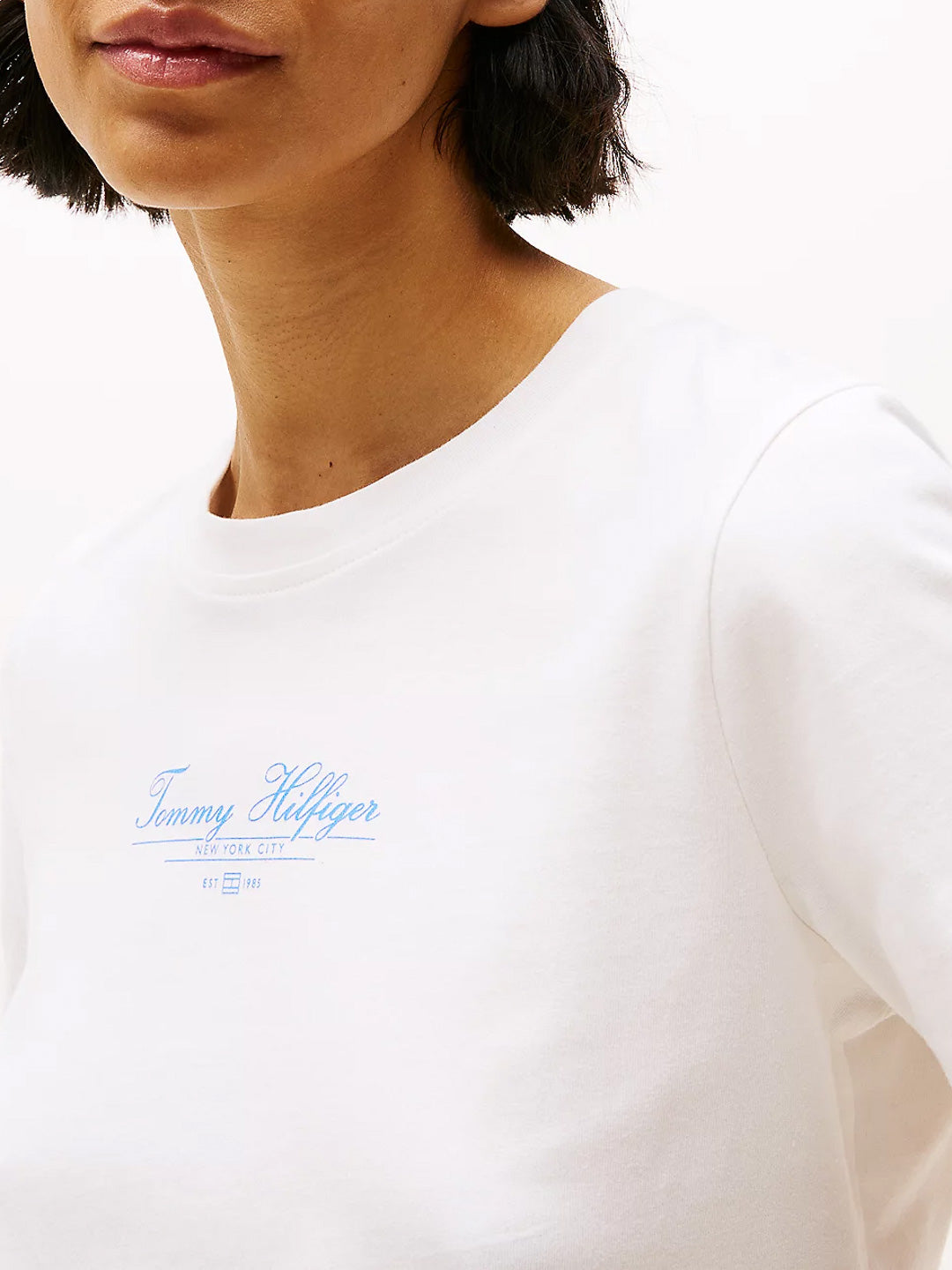 t-shirt donna tommy con stampa