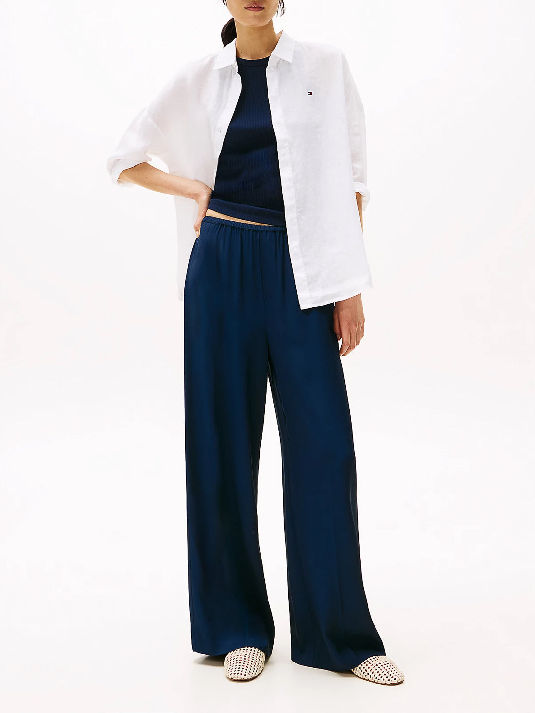 Camicia relaxed fit puro lino - Tommy Hilfiger - shopTSa