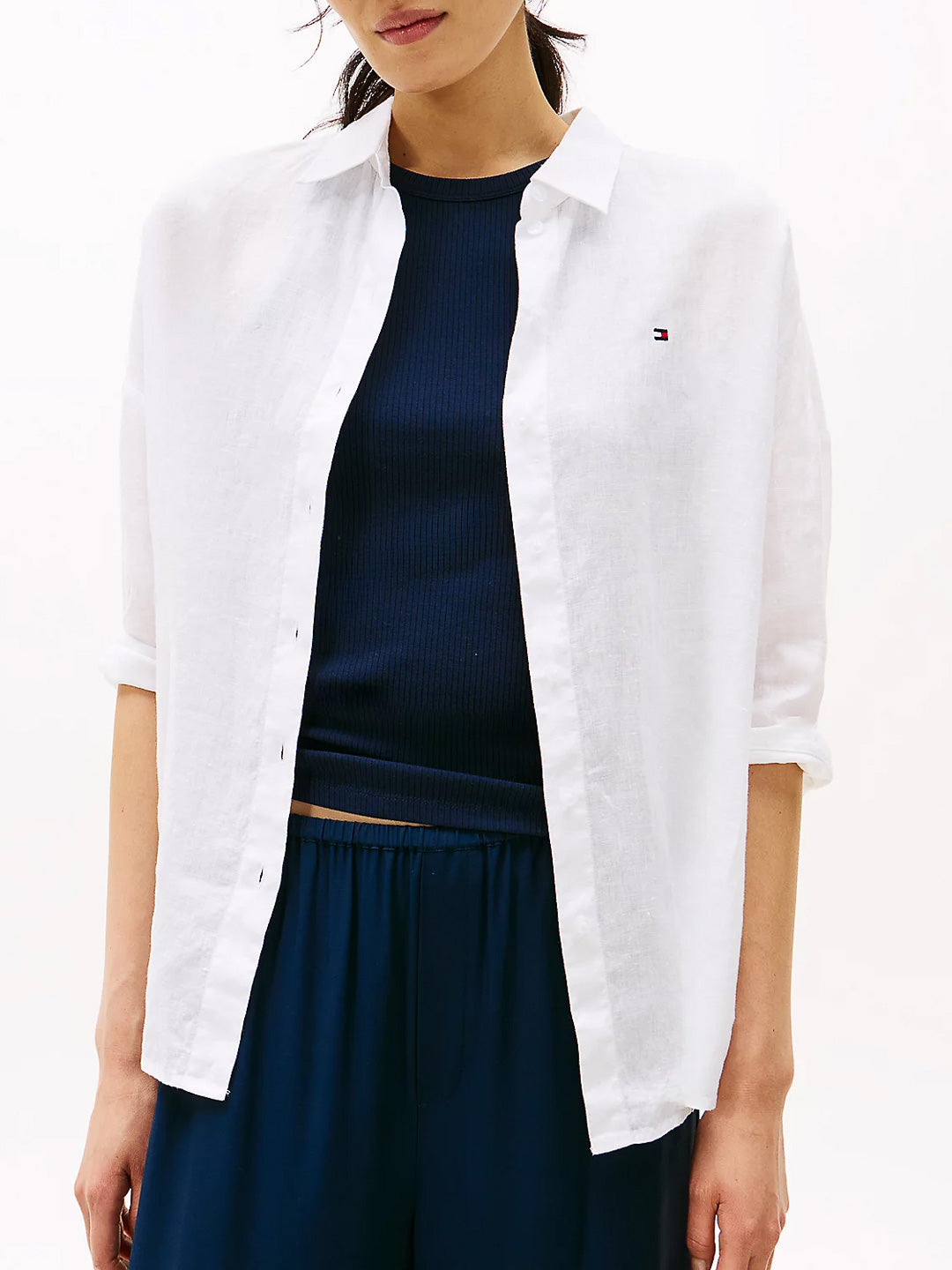 Camicia relaxed fit puro lino - Tommy Hilfiger - shopTSa
