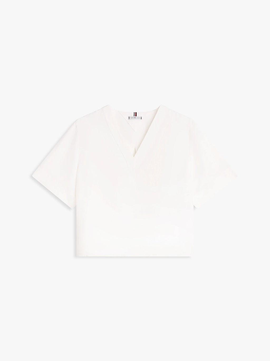 Blusa misto lino scollo a V 48976 - Tommy Hilfiger - shopTSa