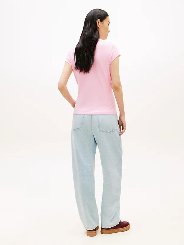 Polo slim fit stretch ricamo 49259