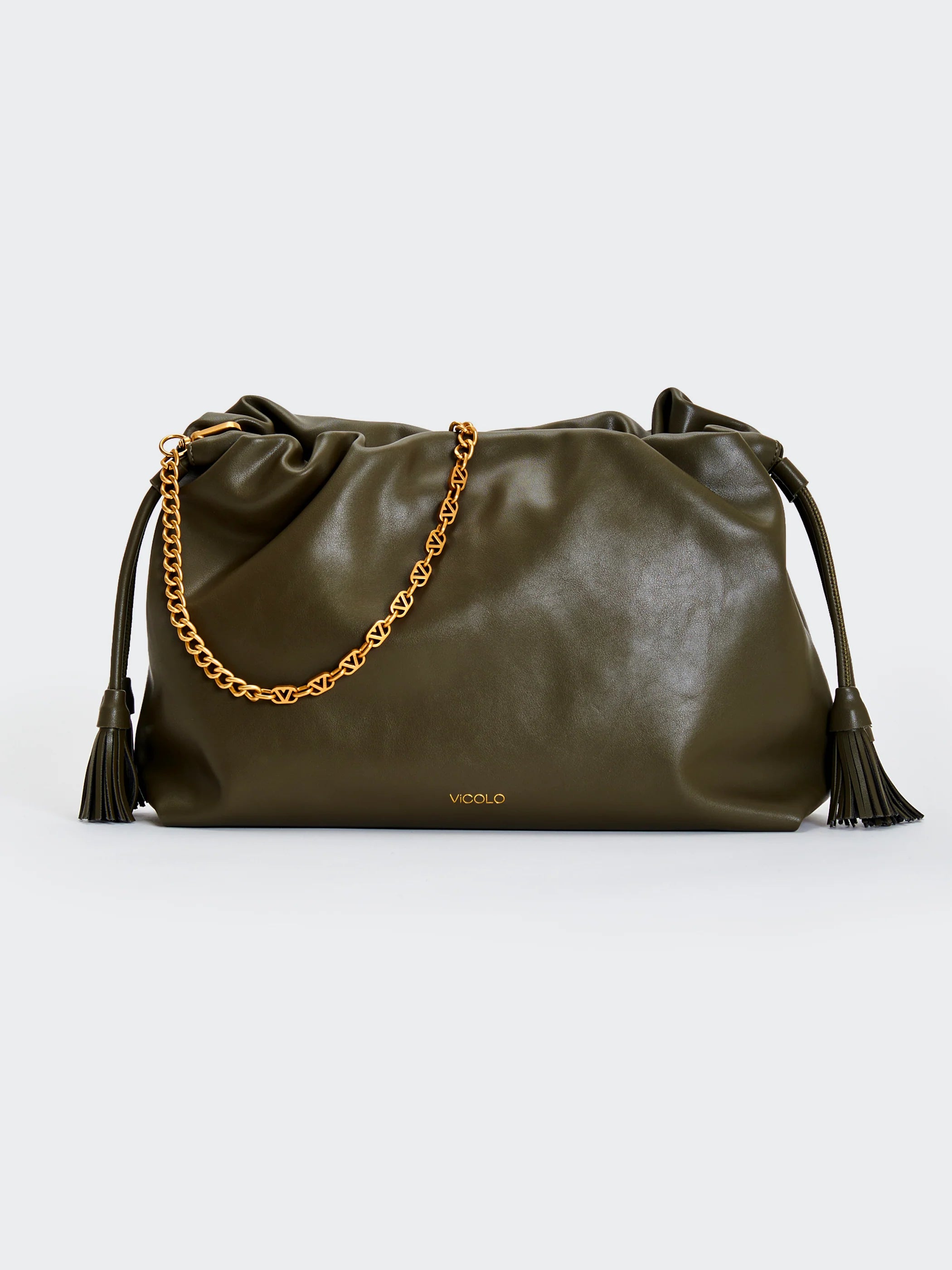 Borsa tassel medium Xab0034 - Vicolo - shopTSa